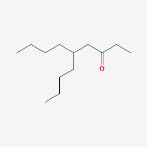 molecular formula C13H26O B13541051 5-Butylnonan-3-one 