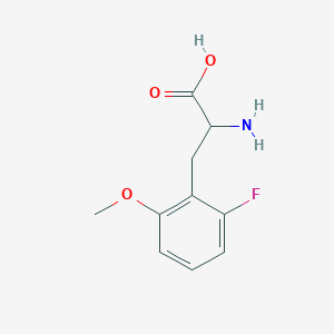 2-Amino-3-(2-fluoro-6-methoxyphenyl)propanoic acid