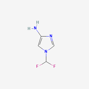 1-(difluoromethyl)-1H-imidazol-4-amine