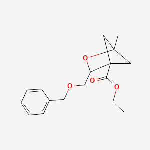 Ethyl 3-[(benzyloxy)methyl]-1-methyl-2-oxabicyclo[2.1.1]hexane-4-carboxylate