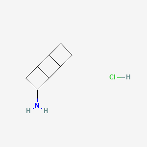 Tricyclo[4.2.0.0,2,5]octan-3-aminehydrochloride