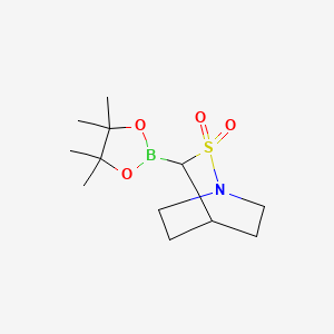 3-(Tetramethyl-1,3,2-dioxaborolan-2-yl)-2lambda6-thia-1-azabicyclo[2.2.2]octane-2,2-dione