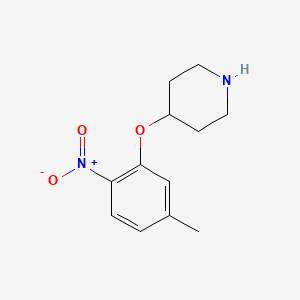 4-(5-Methyl-2-nitrophenoxy)piperidine