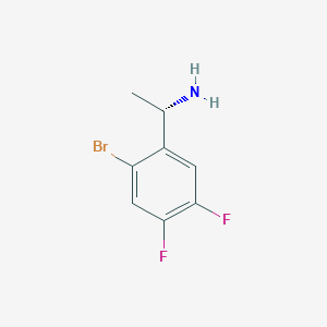 (S)-1-(2-Bromo-4,5-difluorophenyl)ethanamine