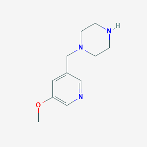 5-(Piperazin-1-ylmethyl)pyridin-3-ol