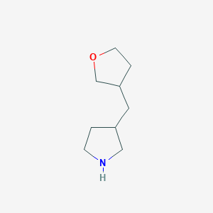 3-[(Oxolan-3-yl)methyl]pyrrolidine