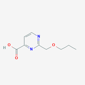 2-(Propoxymethyl)pyrimidine-4-carboxylic acid