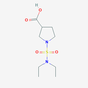 1-(n,n-Diethylsulfamoyl)pyrrolidine-3-carboxylic acid