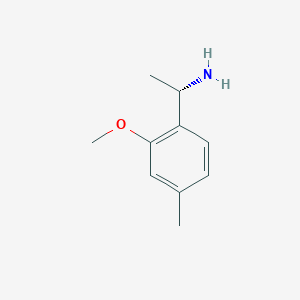 (S)-1-(2-Methoxy-4-methylphenyl)ethan-1-amine