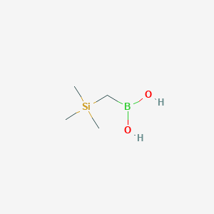 molecular formula C4H13BO2Si B1354137 ((三甲基甲硅烷基)甲基)硼酸 CAS No. 74213-41-5