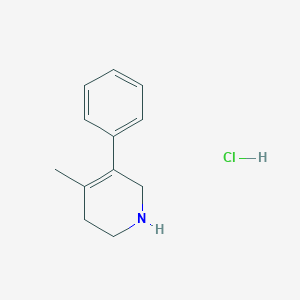 4-Methyl-5-phenyl-1,2,3,6-tetrahydropyridinehydrochloride