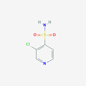 molecular formula C5H5ClN2O2S B13541379 3-Chloropyridine-4-sulfonamide 