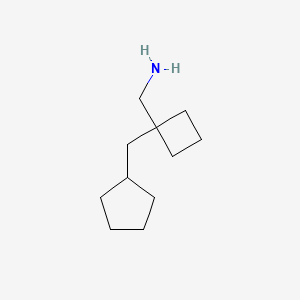 (1-(Cyclopentylmethyl)cyclobutyl)methanamine