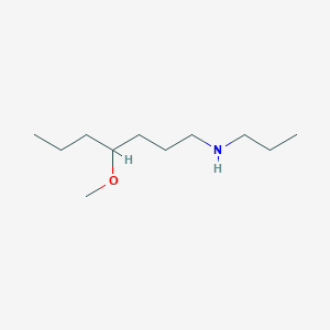 molecular formula C11H25NO B13541428 (4-Methoxy-heptyl)-propyl-amine 