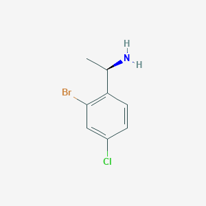 (R)-1-(2-Bromo-4-chlorophenyl)ethanamine