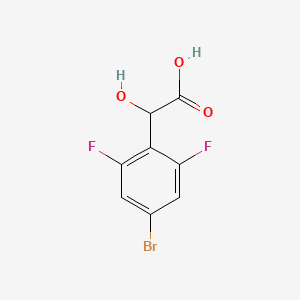 2-(4-Bromo-2,6-difluorophenyl)-2-hydroxyacetic acid