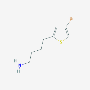 4-(4-Bromothiophen-2-yl)butan-1-amine