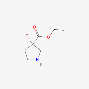 Ethyl 3-fluoropyrrolidine-3-carboxylate