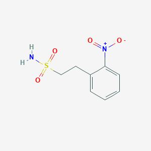 2-(2-Nitrophenyl)ethane-1-sulfonamide