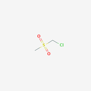 molecular formula C2H5ClO2S B1354167 甲烷，氯代(甲磺酰基)- CAS No. 2351-74-8