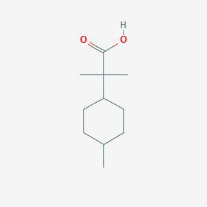 2-Methyl-2-(4-methylcyclohexyl)propanoic acid