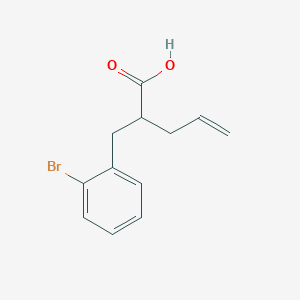 2-(2-Bromobenzyl)pent-4-enoic acid