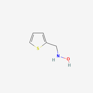 molecular formula C5H7NOS B13541761 N-(thiophen-2-ylmethyl)hydroxylamine 