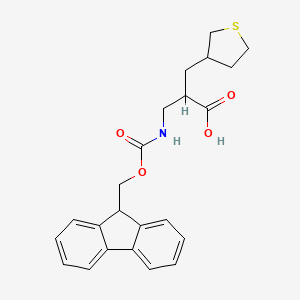 3-({[(9H-fluoren-9-yl)methoxy]carbonyl}amino)-2-[(thiolan-3-yl)methyl]propanoic acid