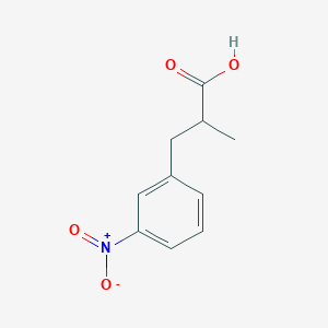 2-Methyl-3-(3-nitrophenyl)propanoic acid