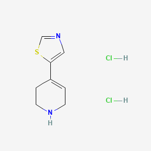 4-(1,3-Thiazol-5-yl)-1,2,3,6-tetrahydropyridinedihydrochloride