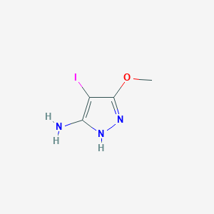 4-Iodo-3-methoxy-1H-pyrazol-5-amine