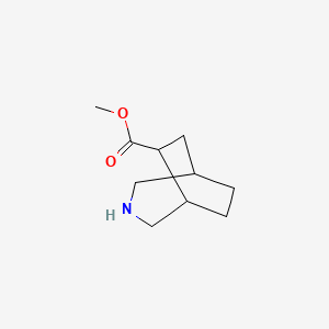 Methyl 3-azabicyclo[3.2.2]nonane-6-carboxylate