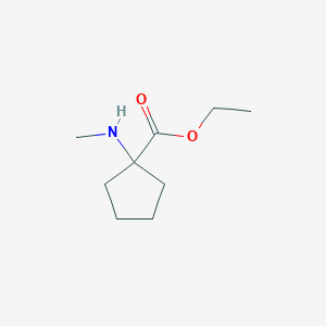 Ethyl 1-(methylamino)cyclopentane-1-carboxylate