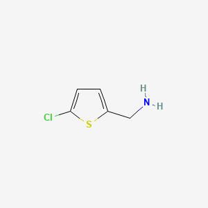 molecular formula C5H6ClNS B1354192 (5-Chlorothiophen-2-yl)methanamine CAS No. 214759-22-5
