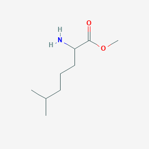 Methyl 2-amino-6-methylheptanoate