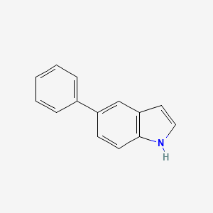 molecular formula C14H11N B1354202 5-苯基-1H-吲哚 CAS No. 66616-72-6
