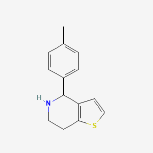 4,5,6,7-Tetrahydro-4-(4-methylphenyl)thieno[3,2-c]pyridine