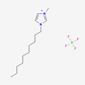 molecular formula C14H27BF4N2 B1354207 1-癸基-3-甲基咪唑四氟硼酸盐 CAS No. 244193-56-4