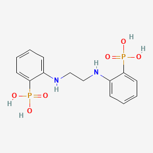 [2-({2-[(2-Phosphonophenyl)amino]ethyl}amino)phenyl]phosphonic acid