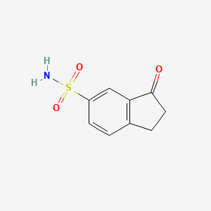 3-Oxo-2,3-dihydro-1H-indene-5-sulfonamide