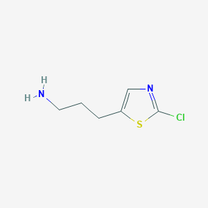 3-(2-Chloro-1,3-thiazol-5-yl)propan-1-amine