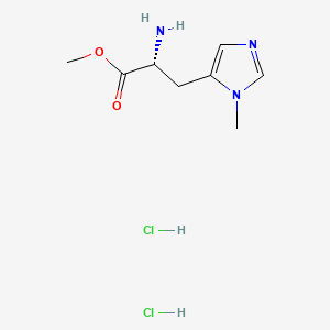 methyl(2R)-2-amino-3-(1-methyl-1H-imidazol-5-yl)propanoatedihydrochloride