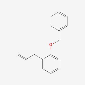 molecular formula C16H16O B1354215 1-Allyl-2-(benzyloxy)benzene CAS No. 51496-94-7