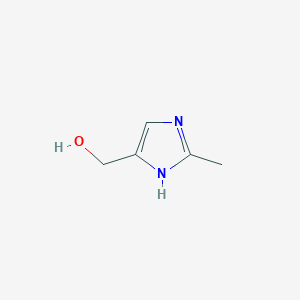 molecular formula C5H8N2O B1354219 (2-Methyl-1H-imidazol-4-yl)methanol CAS No. 45533-87-7