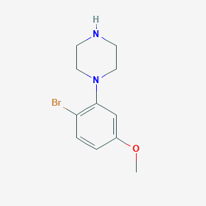 1-(2-Bromo-5-methoxyphenyl)piperazine