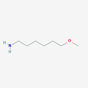 molecular formula C7H17NO B13542282 6-Methoxyhexan-1-amine 