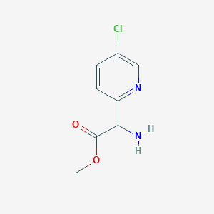 Methyl 2-amino-2-(5-chloropyridin-2-yl)acetate