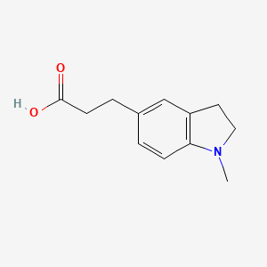 3-(1-Methylindolin-5-yl)propanoic acid