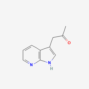 1-(1H-Pyrrolo[2,3-b]pyridin-3-yl)-2-propanone