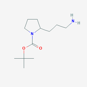 Tert-butyl 2-(3-aminopropyl)pyrrolidine-1-carboxylate